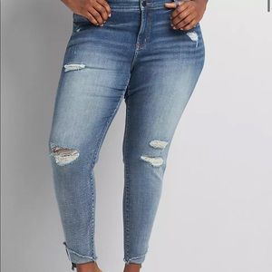 Lane Bryant Skinny Ripped Jean